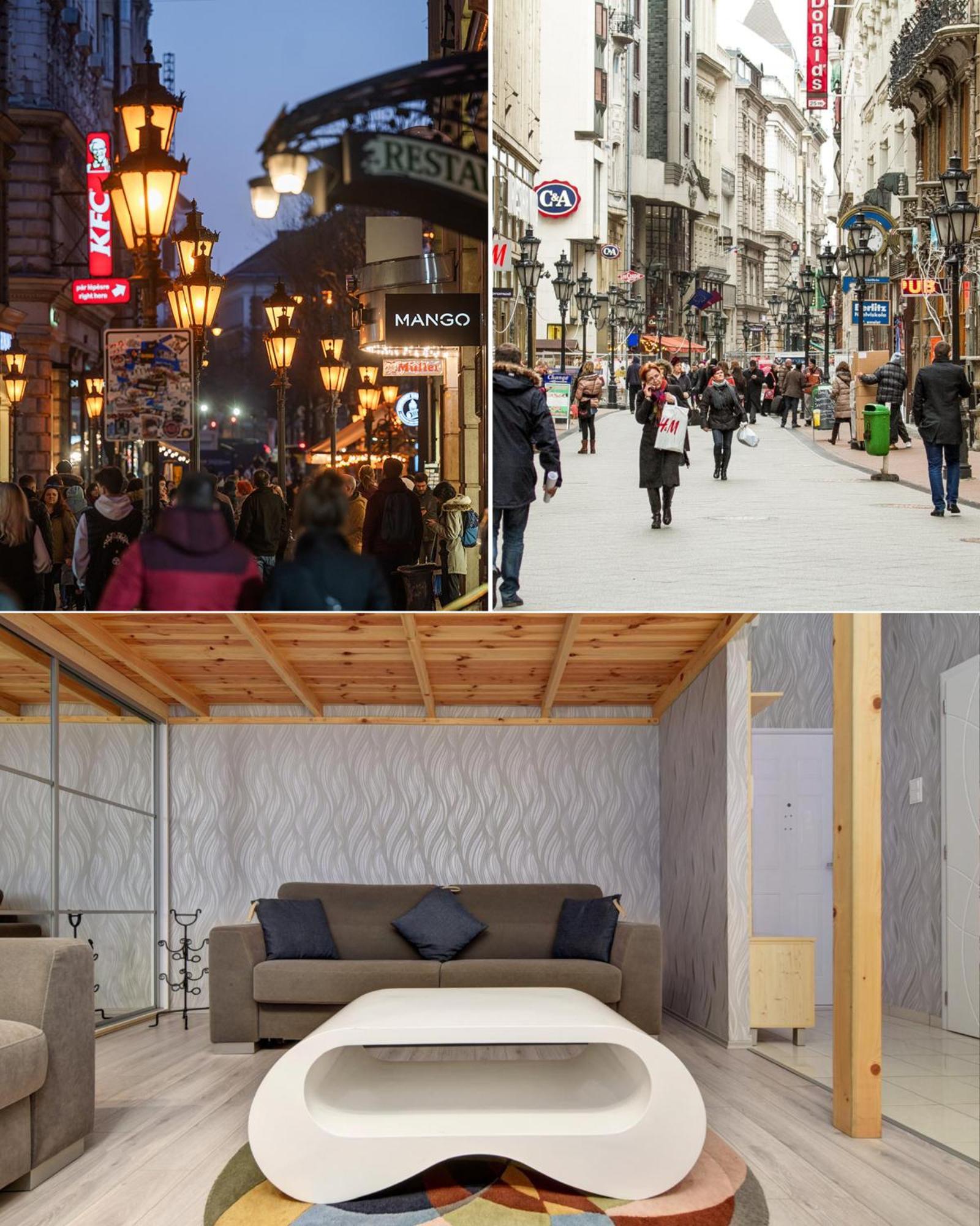 Fashion Street Loft Leilighet Budapest Eksteriør bilde